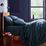 Classic Percale No Flat Sheet Set Bundle