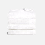 Dreamweave Waffle Set of 4 Bath Towel Bundle
