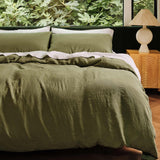 Washed European Linen Duvet Set