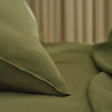Washed European Linen Duvet Set