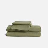 Set of 2 Washed European Linen Core Sheet Set Bundle