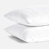 Washed European Linen Quilted Sham Set