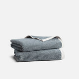 Plush Turkish Cotton Bath Towels Set of 2