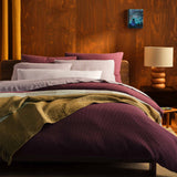 Ribbed Matelasse Duvet Cover