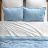 Washed Classic Percale Comforter Set