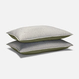 Washed European Linen Quilted Sham Set