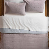 Washed European Linen Quilted Sham Set